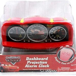 Disney Pixar Cars Dashboard Projection Alarm Clock - Cars Alarm Clock